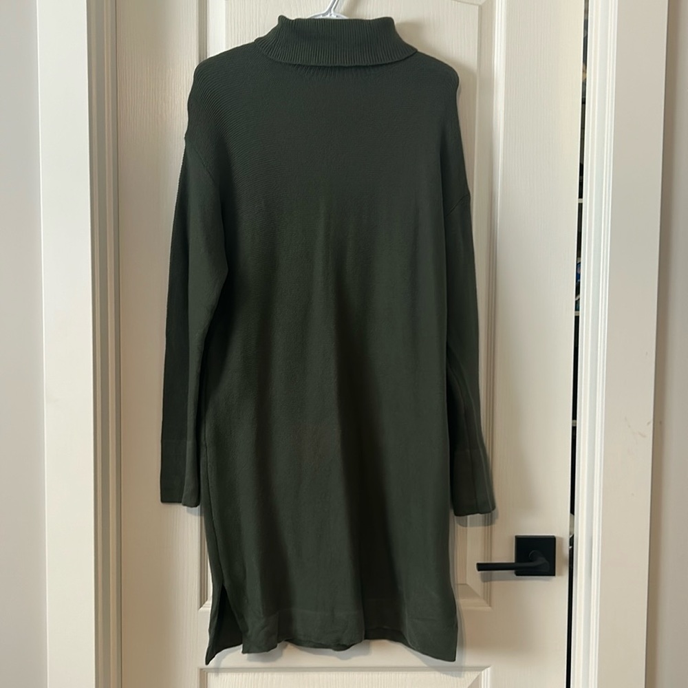 Green Knitted Dress